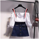 Brexter Set of Top and Skirt - Alamode By Akanksha