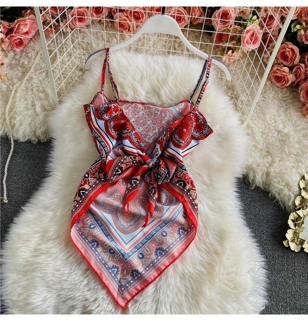 Milly Scarf Tops - Alamode By Akanksha