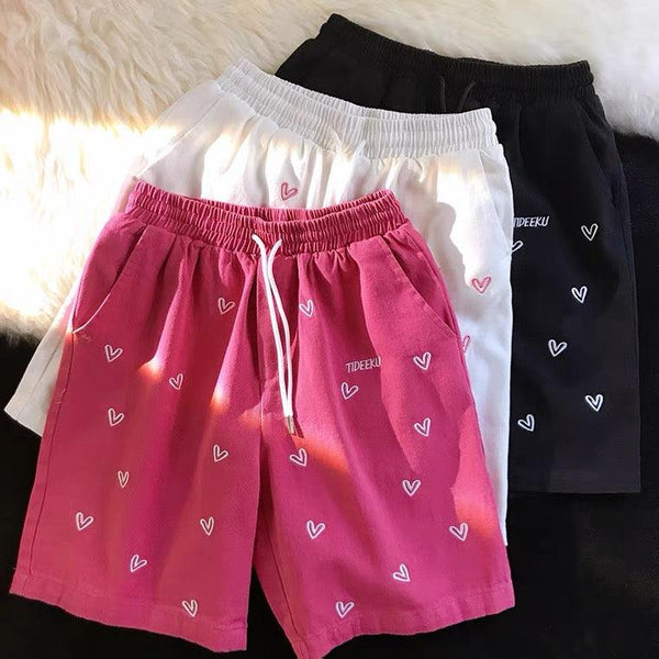 Solia Heart Shorts - Alamode By Akanksha