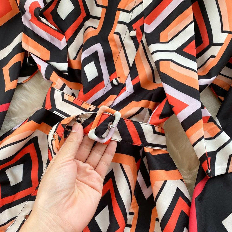 Lucifer Abstract Coord Set - Alamode By Akanksha