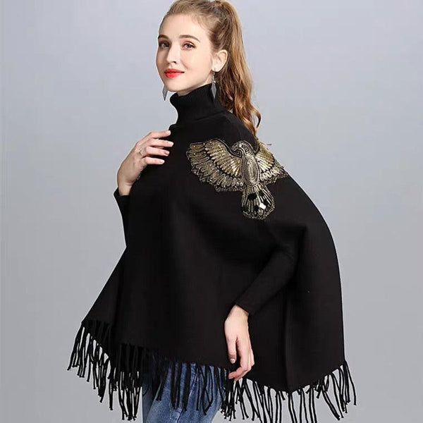 Moonlight Tassel Embellished Capes - Alamode By Akanksha