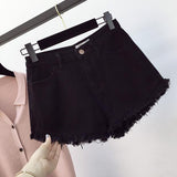 Telly Denim Shorts - Alamode By Akanksha