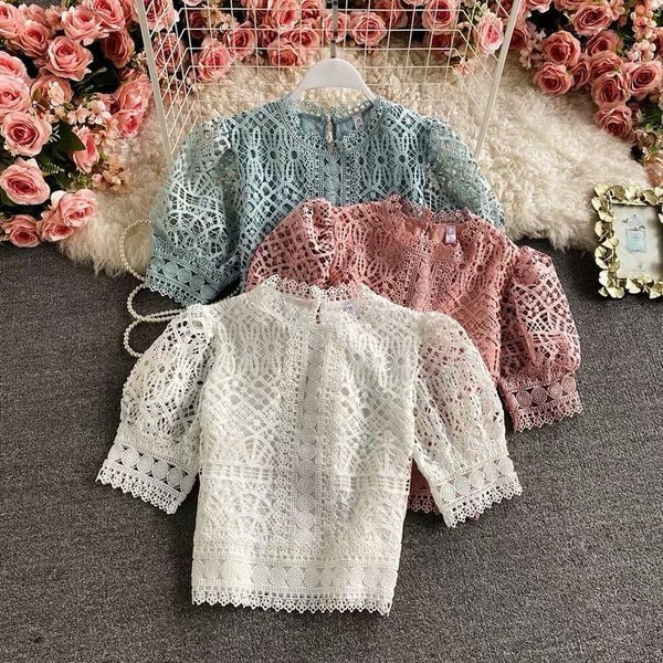 Buy Deblo Crochet Blouse for Women Online in India