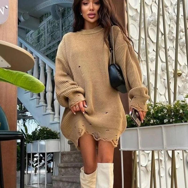 Avery Statement Winter Dress - Alamode By Akanksha