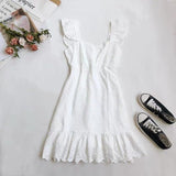Mykonos Eyelet Dress - Alamode By Akanksha