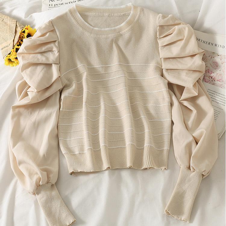 Laurent Statement Blouse - Alamode By Akanksha