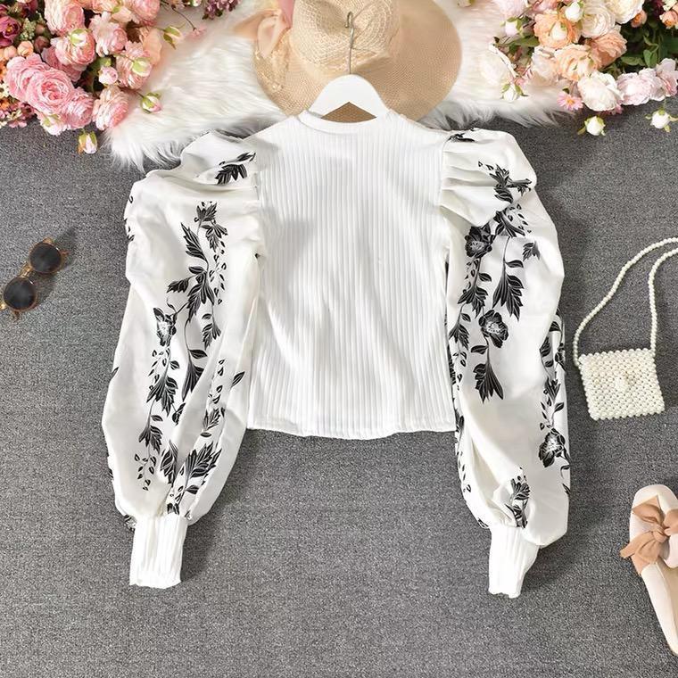 Bello Puffed Sleeve Blouse - Alamode By Akanksha