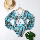 Aquamarine Luxury Swimsuit - Alamode By Akanksha