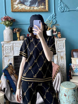 Naila Woolen Coord Set - Alamode By Akanksha