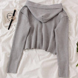 Tolio Cropped Hoodie - Alamode By Akanksha