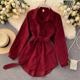 Blater Corduroy Shirt - Alamode By Akanksha