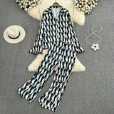 Ben Abstract Coord Set - Alamode By Akanksha