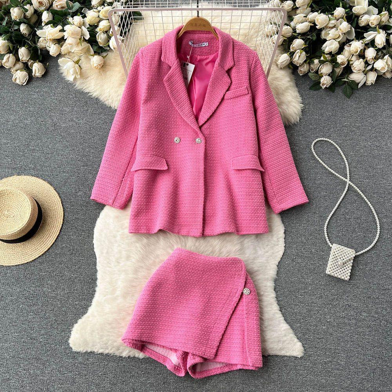 Amara Blazer and Shorts Coords - Alamode By Akanksha