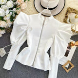Rebel Zipped Blouse - Alamode By Akanksha
