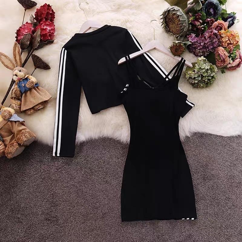 Street Style Set - Dress and Jacket - Alamode By Akanksha