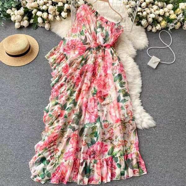Botai Floral Maxi Dress - Alamode By Akanksha