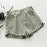 Telly Denim Shorts - Alamode By Akanksha
