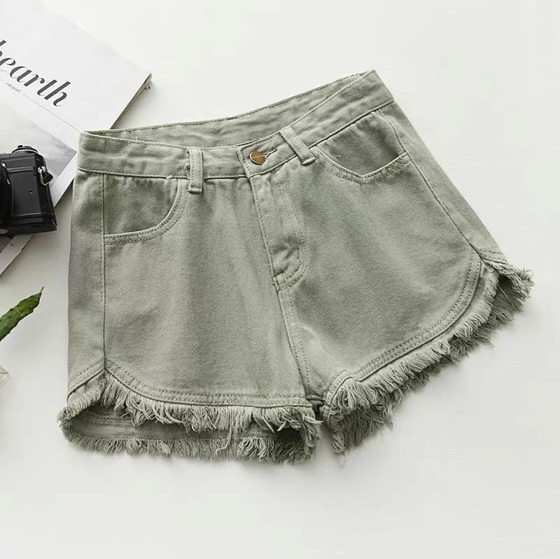 Telly Denim Shorts - Alamode By Akanksha