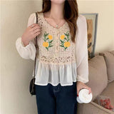 Ivy Crochet Top - Alamode By Akanksha