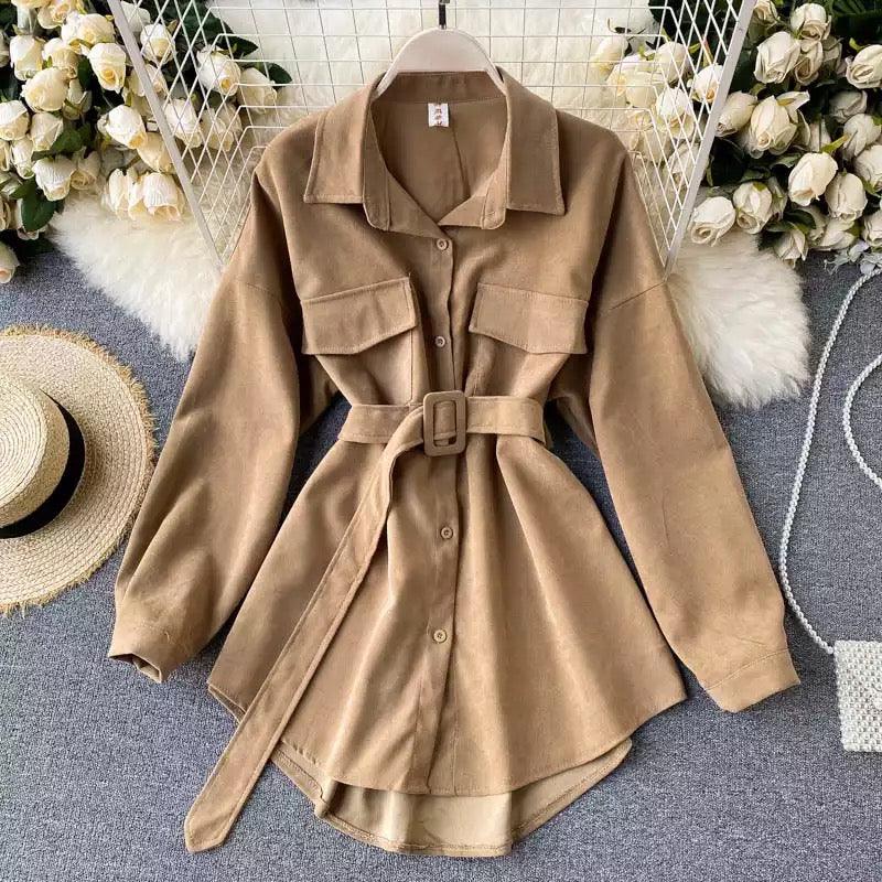 Blater Corduroy Shirt - Alamode By Akanksha