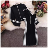 Street Style Set - Dress and Jacket - Alamode By Akanksha