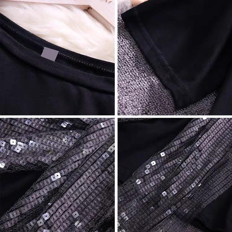Bisco Sequined Knot Dress - Alamode By Akanksha