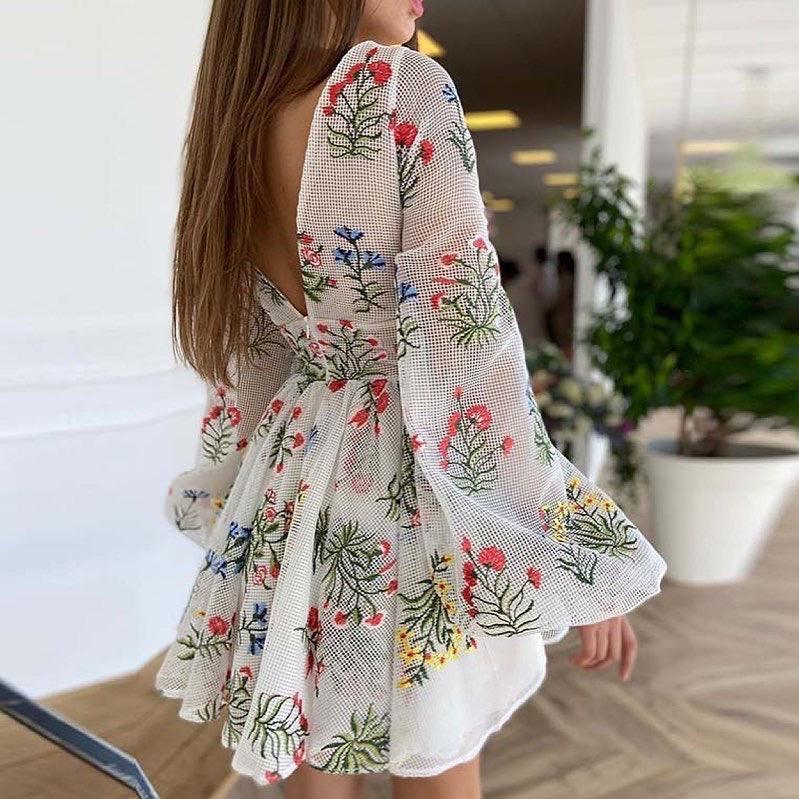 Lisba Luxury Embroidered Dress - Alamode By Akanksha