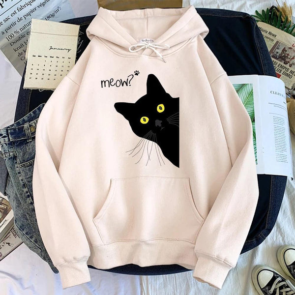 Meow Meow Sweatshirt - Alamode By Akanksha