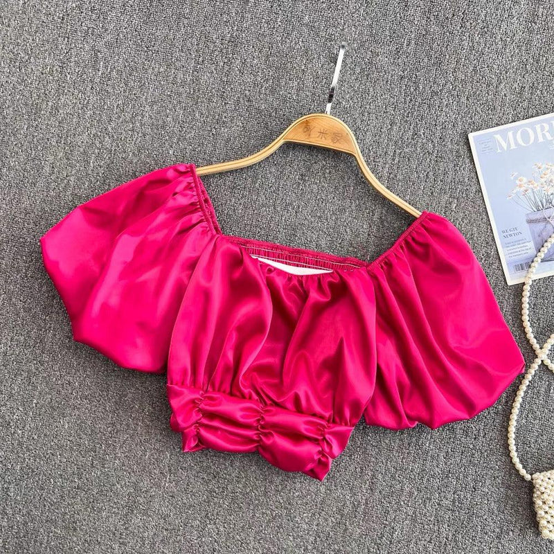 Astor Crop Top - Alamode By Akanksha