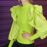 Puffed Sleeve Bradshaw Blouses - Alamode By Akanksha