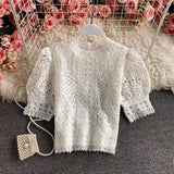 Deblo Crochet Blouse - Alamode By Akanksha