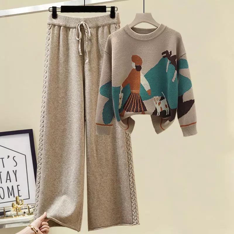 Kate Woolen Coord Set - Alamode By Akanksha