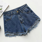 Telly Denim Shorts - Alamode By Akanksha