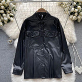 Vintage PU Leather Jacket - Alamode By Akanksha