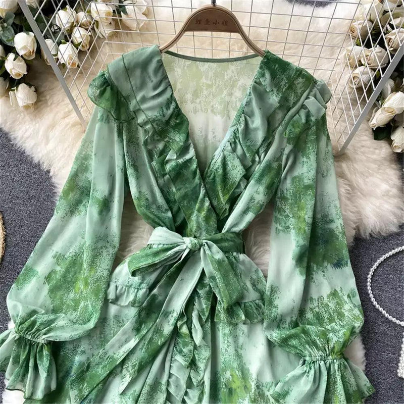 Silvia Tropical Dress - Alamode By Akanksha