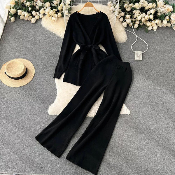 Liboa Woolen Coord Set - Alamode By Akanksha