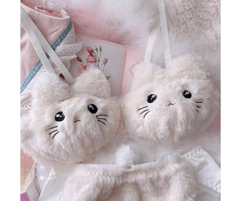 Cute Kitty Lingerie Set - Alamode By Akanksha