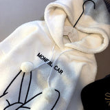 Fuzzy Cute Hoodies - Alamode By Akanksha
