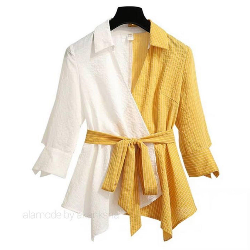Statement Knotty Tieup Top - Alamode By Akanksha