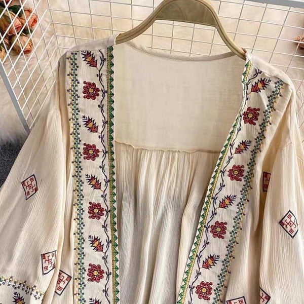 Jenna Tasseled Cape - Alamode By Akanksha