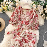 Troy Floral Coord Set - Alamode By Akanksha