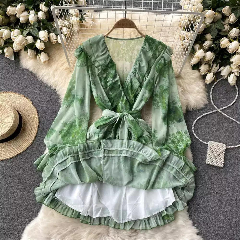 Silvia Tropical Dress - Alamode By Akanksha