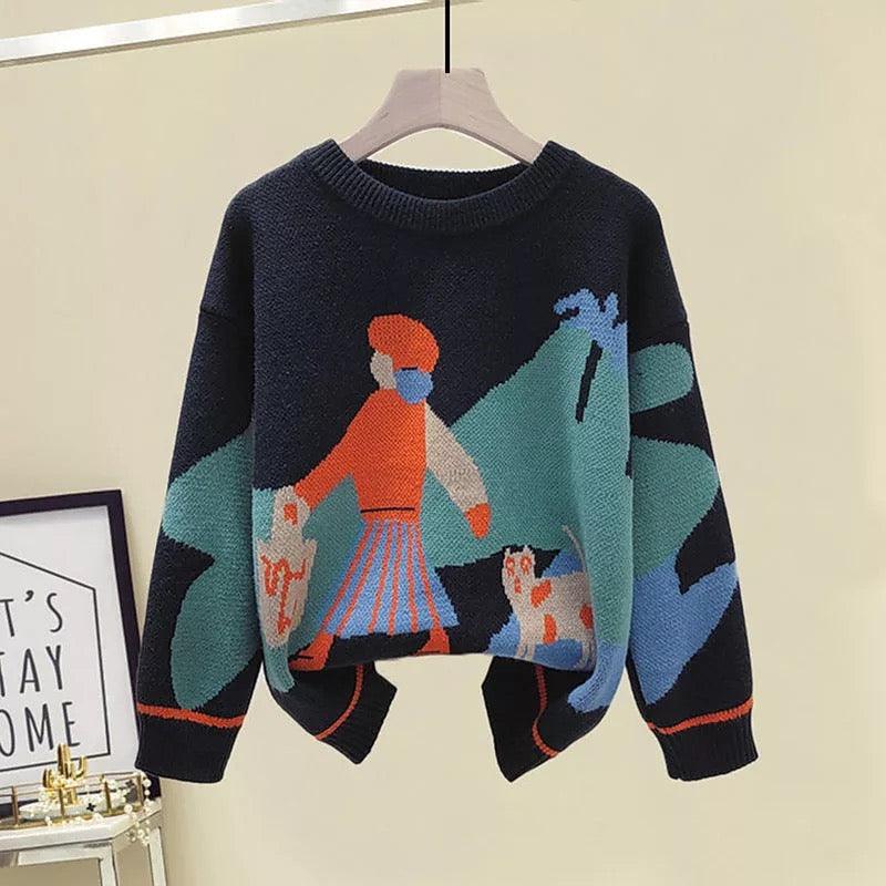 Wool sweatshirt Louis Vuitton Multicolour size S International in
