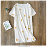 Silvesta Cotton Nightdress - Alamode By Akanksha
