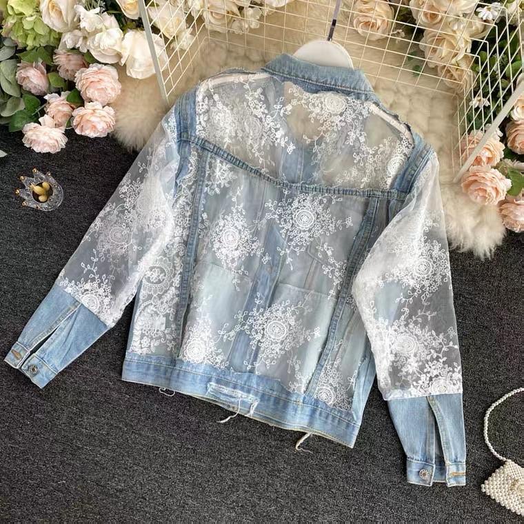 Patchwork Denim Jacket - Alamode By Akanksha