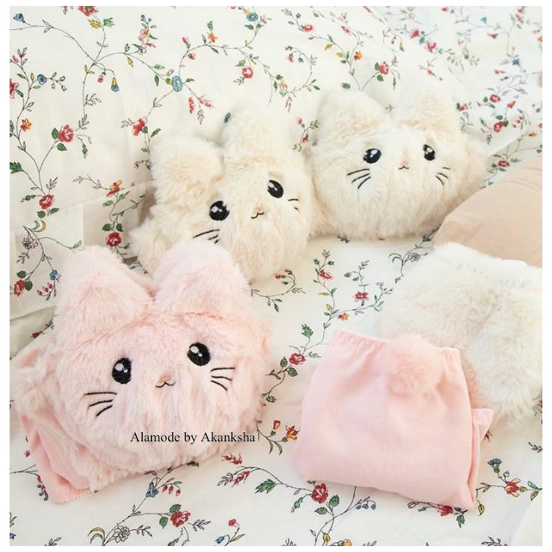 Cute Kitty Lingerie Set - Alamode By Akanksha