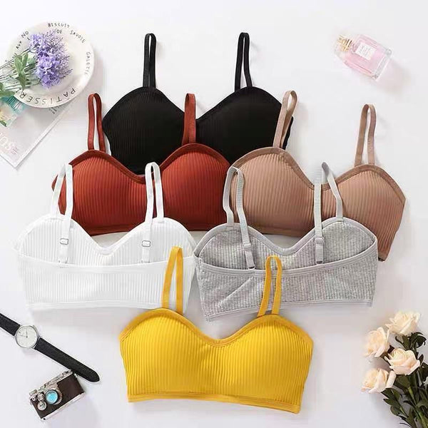 Vinyl Bralettes (Removable Pads) - Alamode By Akanksha