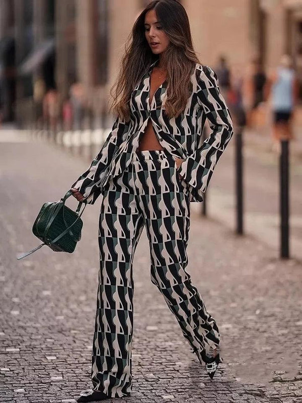 Ben Abstract Coord Set - Alamode By Akanksha