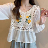 Ivy Crochet Top - Alamode By Akanksha