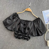 Astor Crop Top - Alamode By Akanksha